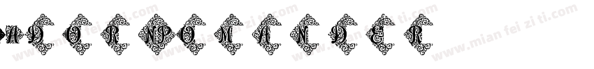 TRIAL AdornPomander字体转换